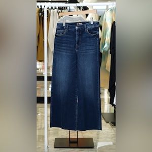 Kut from the Kloth - Meg Fab Ab Raw Hem Ankle Wide Leg Jeans, size 8